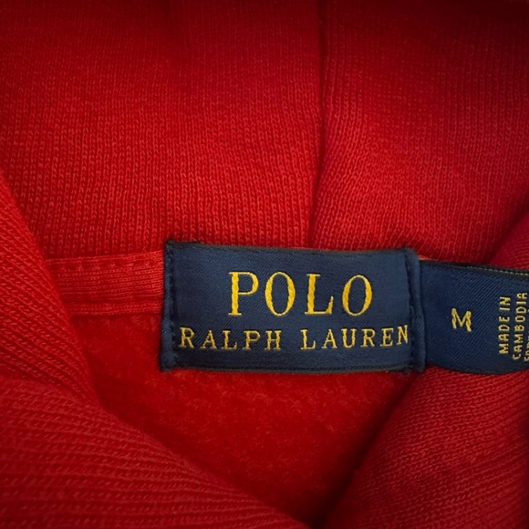 Red & Navy Polo Ralph Lauren Sweater NWOT - Picture 4 of 5